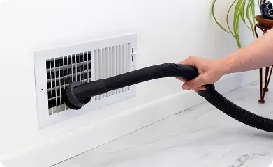 Clean vent cover and register